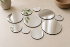 Cozy Haven Diameters Of 5 8 , Silver Thickened Acrylic Mirr - Cozy Haven lifestyle image