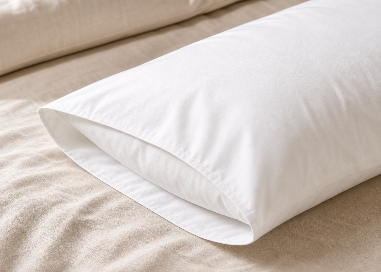 Cozy Haven S Egyptian Cotton Pillow Case Solid Color Home Hotel - Cozy Haven lifestyle image