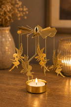 Cozy Haven Metal Rotating Candle Holder Rotating Ca - Cozy Haven lifestyle image