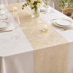 Christmas Tablescape Set — Garland, Runner & Candle Holder