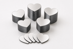 Cozy Haven Lot Heart Acrylic Mirror Wall Sticker Round Squ - Cozy Haven lifestyle image