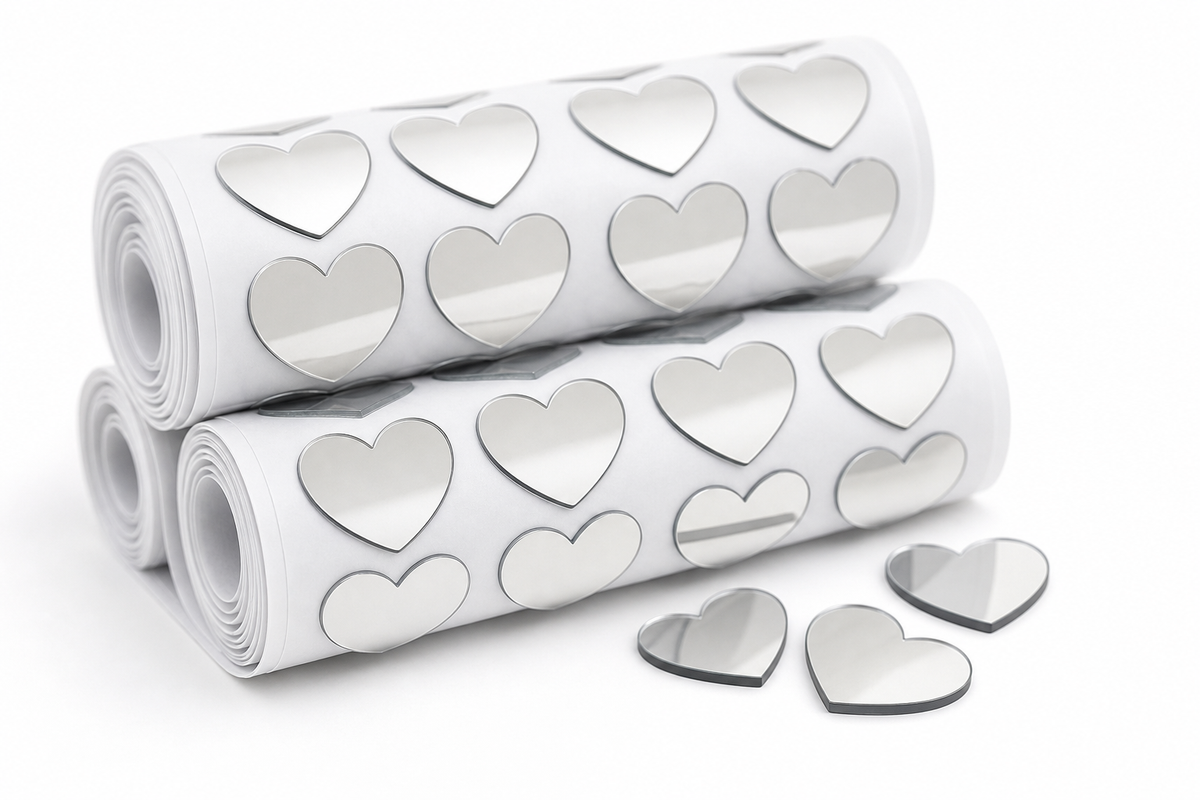 Cozy Haven Lot Heart Acrylic Mirror Wall Sticker Round Squ product detail
