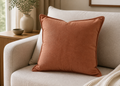 Cozy Haven Solid Color Pillow Cover Cotton Linen Sofa Waist Pill - Cozy Haven lifestyle image