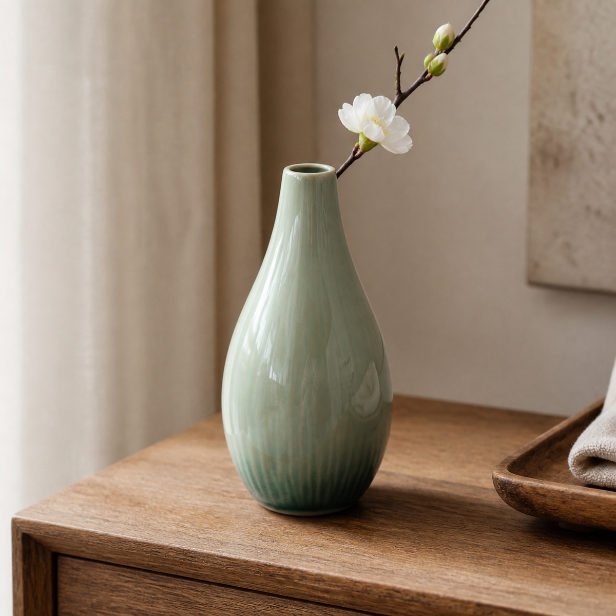 Cozy Haven Simple Ceramic Vase Decoration Living Room Home Dinin product detail