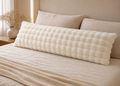 Cozy Haven Solid-Color Plush Pillow Long Pillowcase, Decorative - Cozy Haven lifestyle image