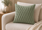 Cozy Haven Spring Sage Green Decorative Throw Pillow Covers Soft - Cozy Haven lifestyle image