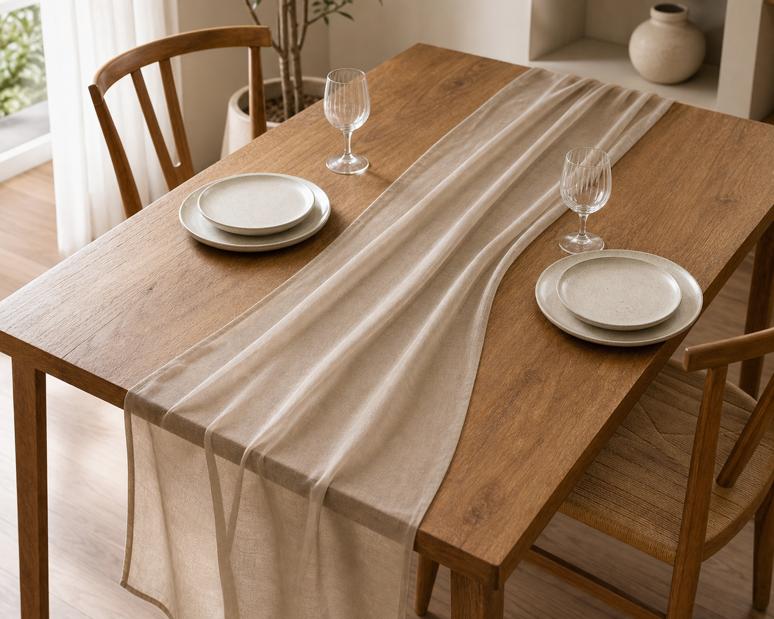 Sheer Boho Table Runner