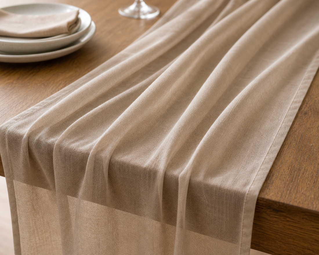 Sheer Boho Table Runner