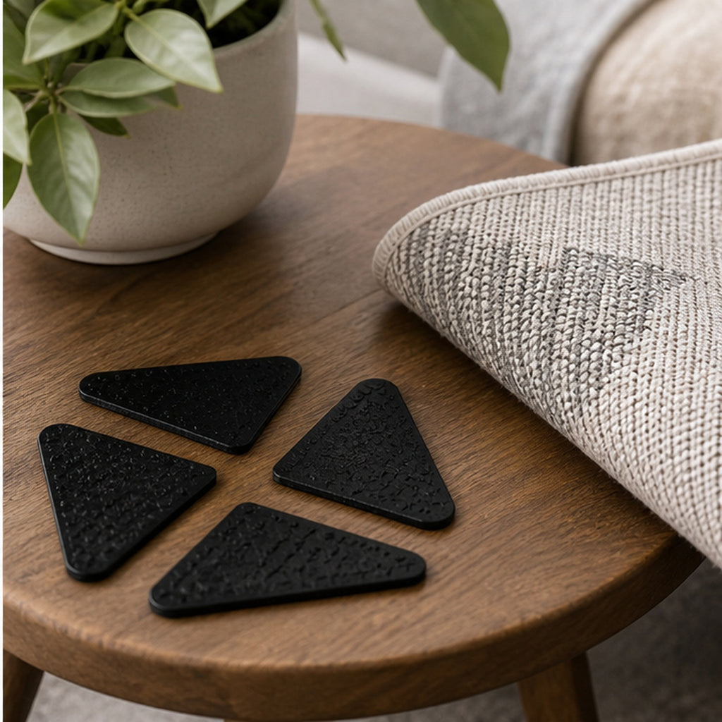 Cozy Haven Reusable Rug Corner Grippers lifestyle image 3