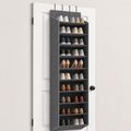 Cozy Haven Shoe Over Door Hanging Organizer - Grey