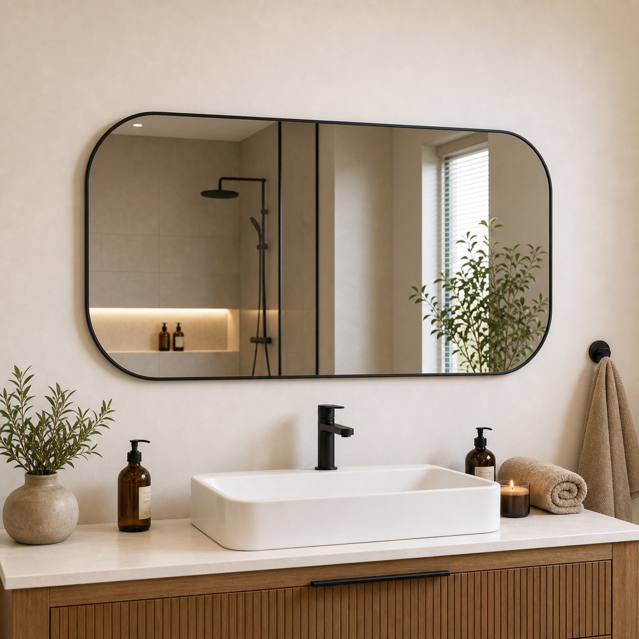 Cozy Haven Silver Wall Mirror Collection lifestyle image 8