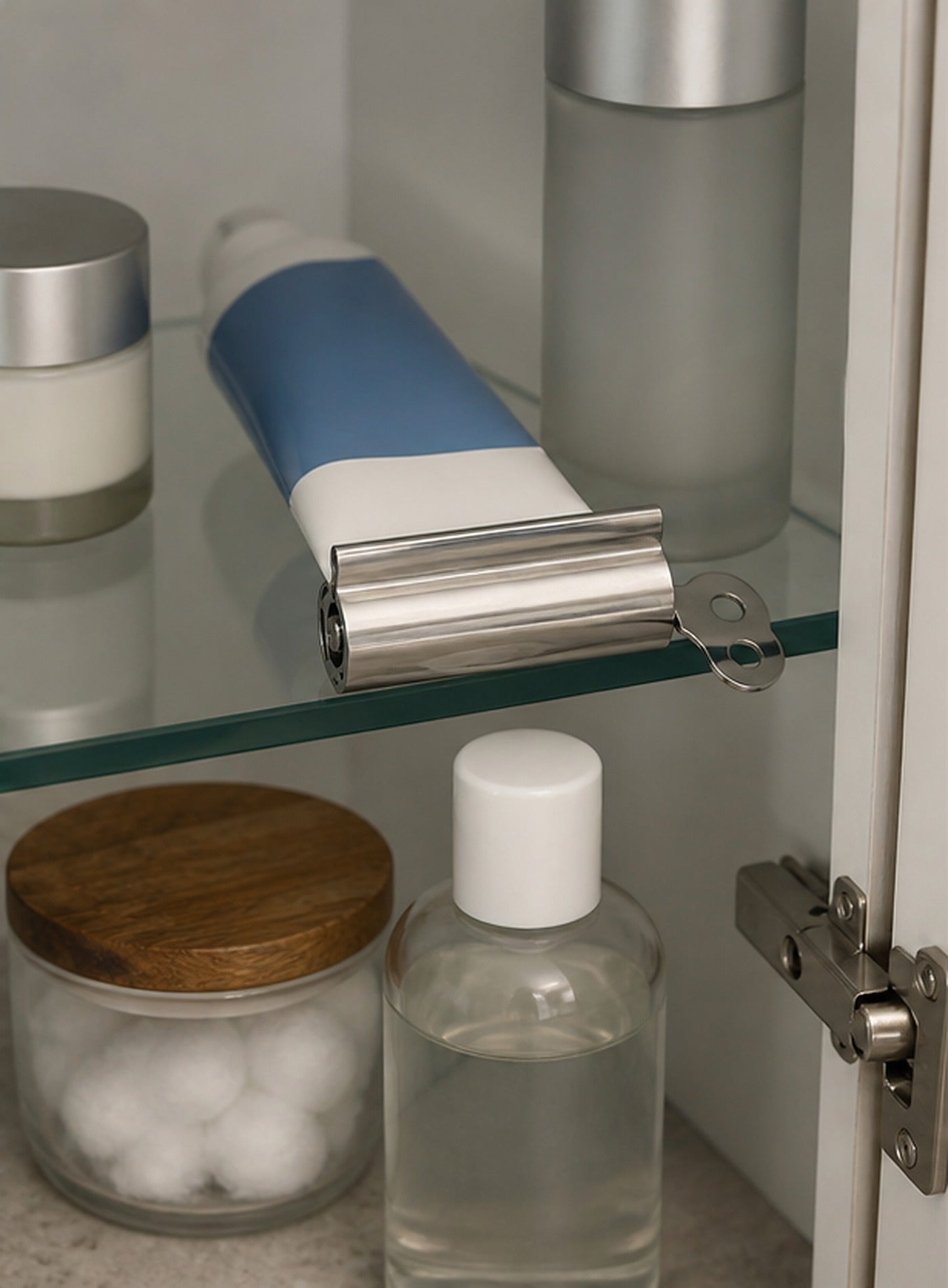 Cozy Haven Silver Toothpaste Tube Squeezer lifestyle image 2