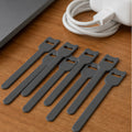 Cozy Haven Small Silicone Cable Tie Wraps - 10 Piece Set lifestyle image 1