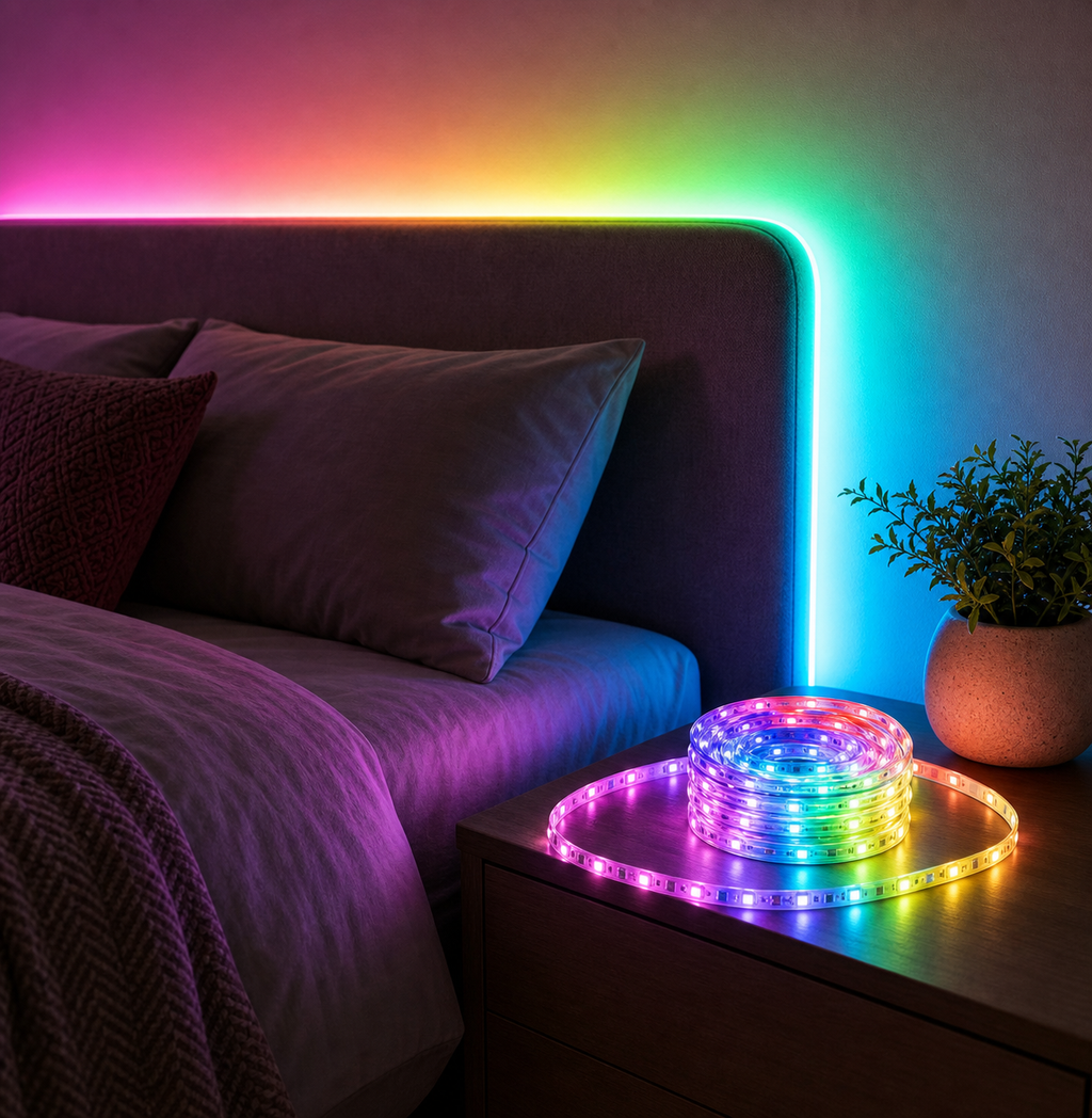 Cozy Haven Smart RGBIC LED Strip Light lifestyle image 3 for 10 m