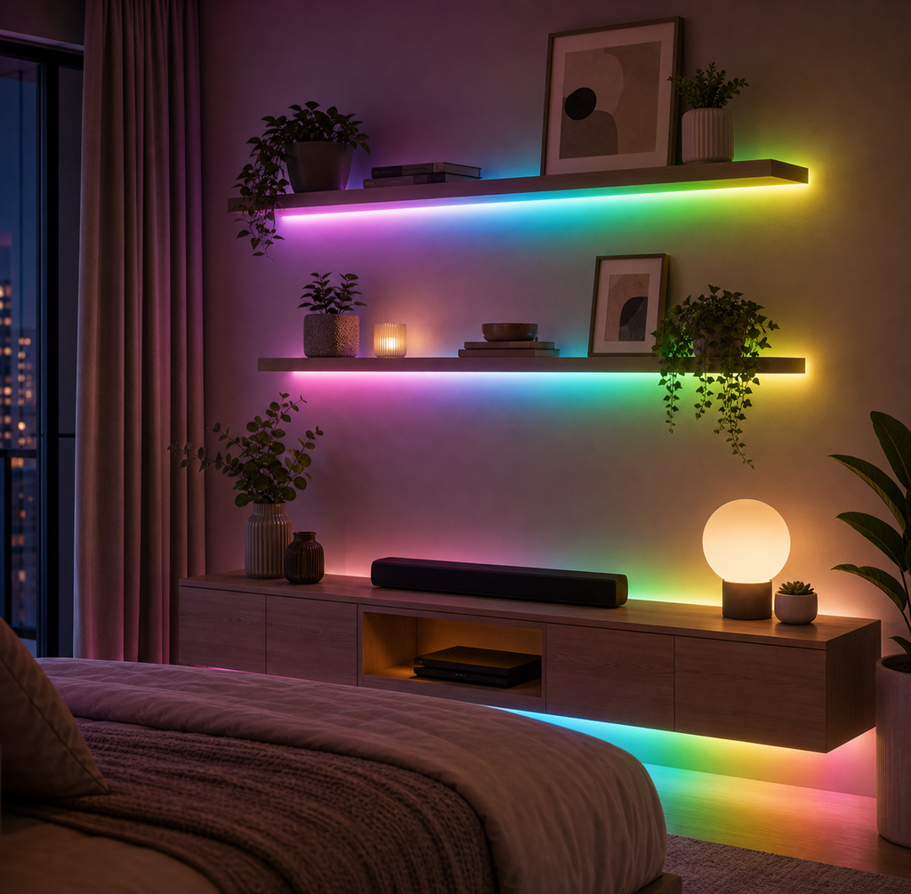 Cozy Haven Smart RGBIC LED Strip Light lifestyle image 2 for 5 m