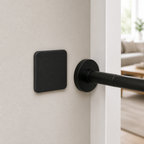 Cozy Haven Silicone Door Handle Wall Protector - Square Black - 4.5 cm lifestyle