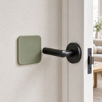 Cozy Haven Silicone Door Handle Wall Protector - Square Green - 4.5 cm lifestyle