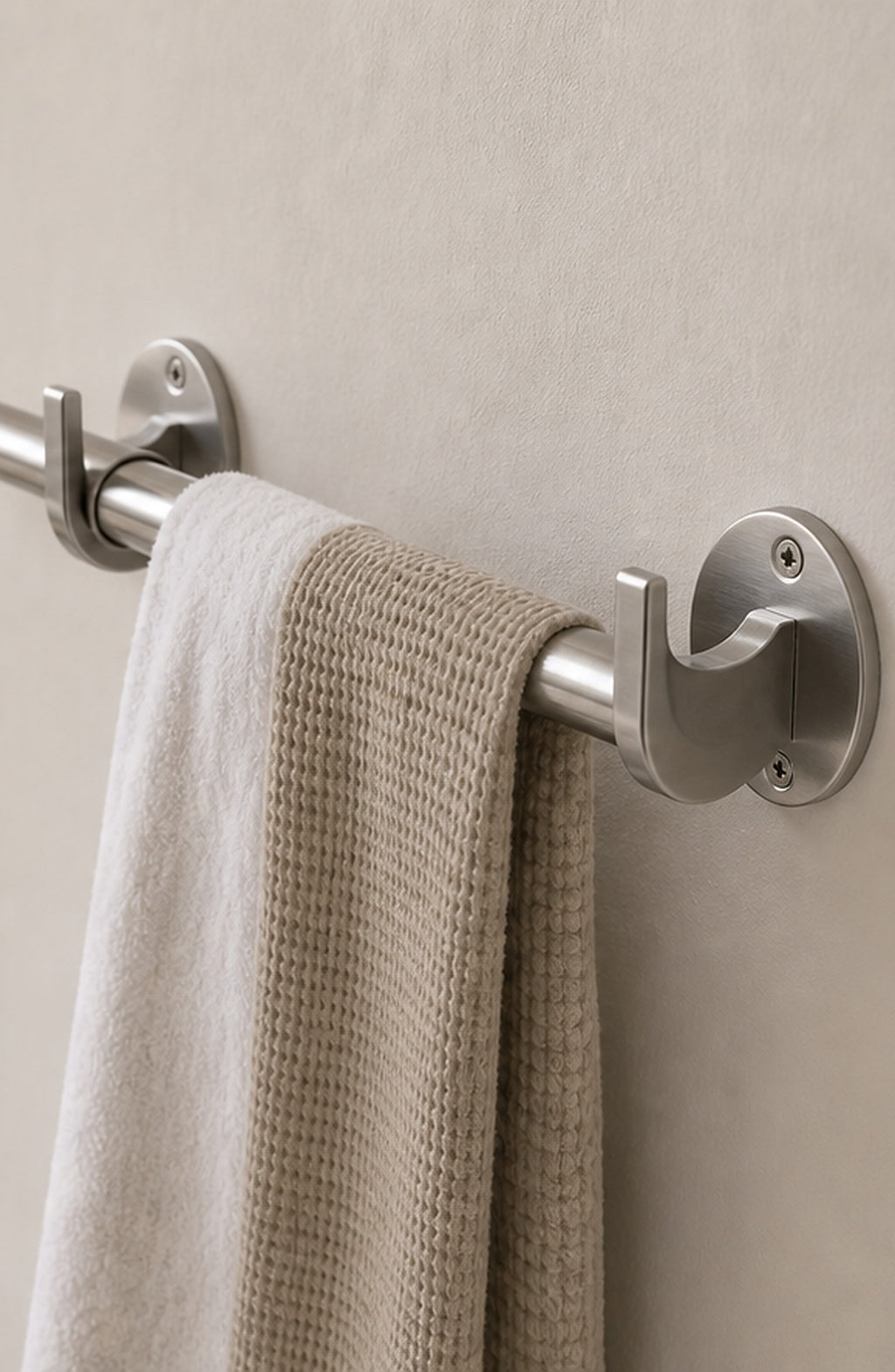 Cozy Haven Stainless U-Shaped Rod Brackets lifestyle image 1