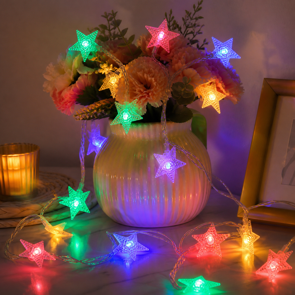 Cozy Haven Star USB Fairy String Lights lifestyle image 3 for Multicolor / 1.5 m