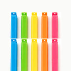 Cozy Haven Colorful Food Bag Clips - 10-piece 11 cm colorful food bag clip set