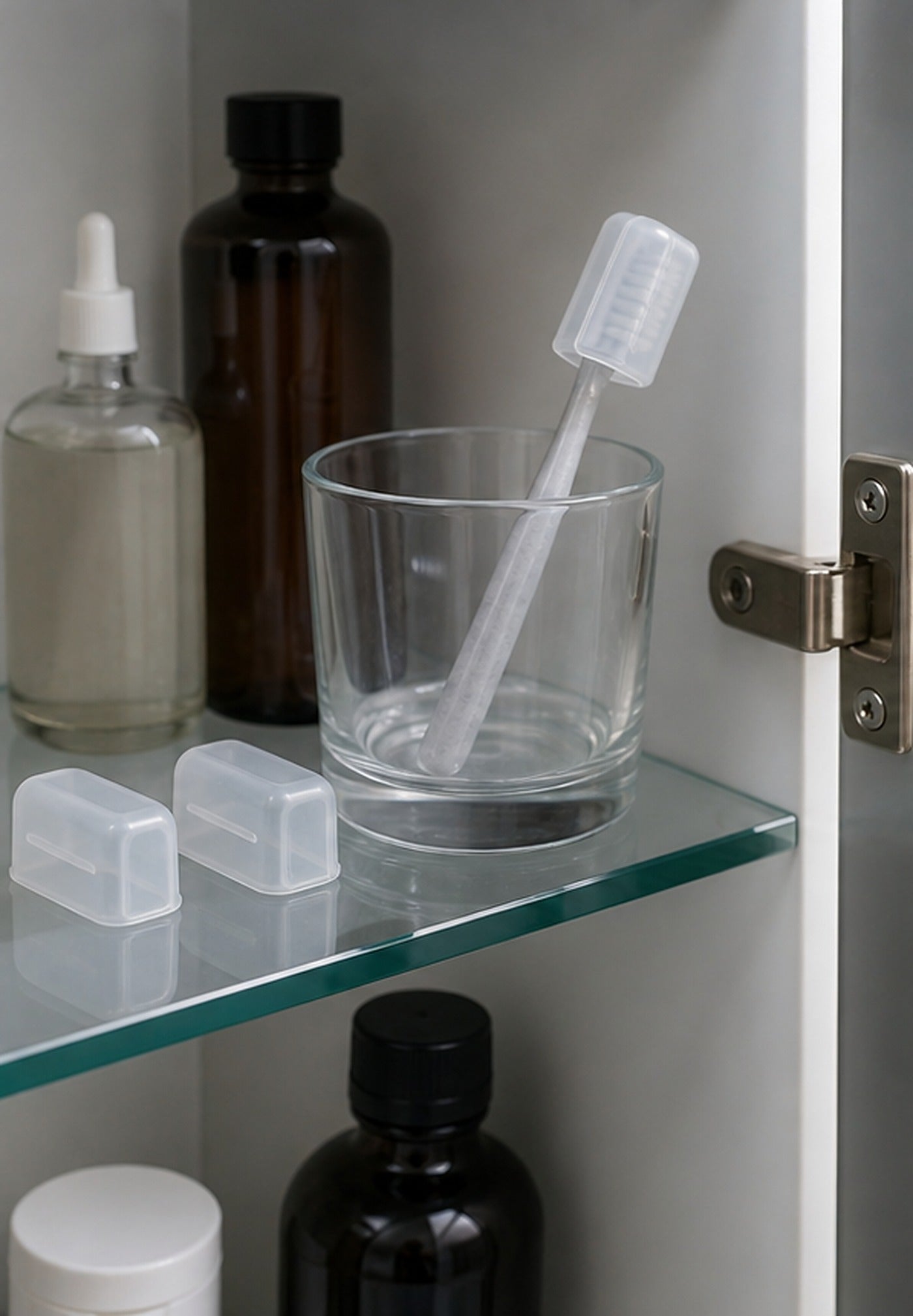 Cozy Haven Translucent Toothbrush Cover Caps lifestyle image 2