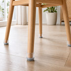 Cozy Haven Transparent Felt Chair Leg Protectors - round 19-25 mm lifestyle