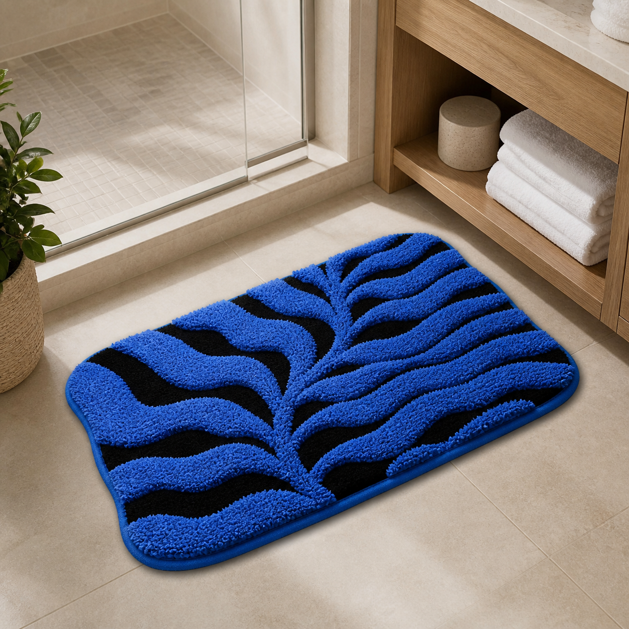 Cozy Haven Tufted Quick Dry Bath Mat lifestyle image 3