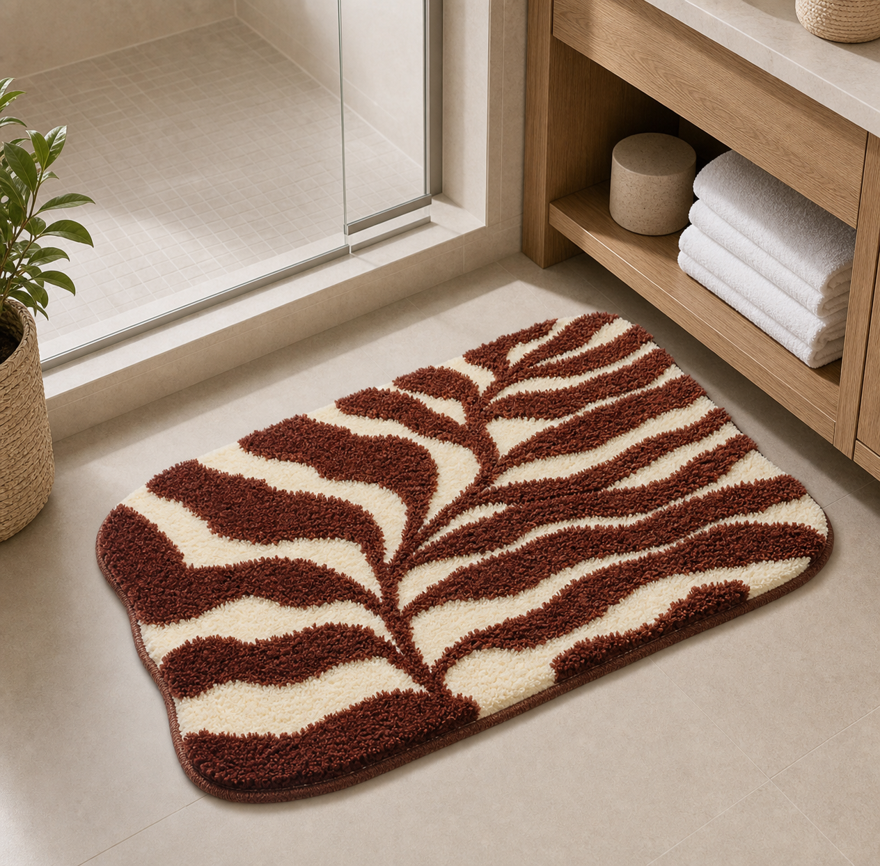 Cozy Haven Tufted Quick Dry Bath Mat lifestyle image 5