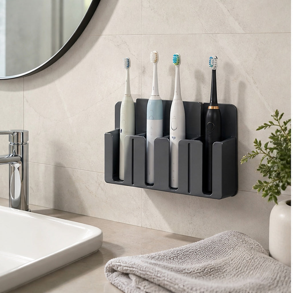 Cozy Haven Wall-Mounted Electric Toothbrush Holder lifestyle image 1