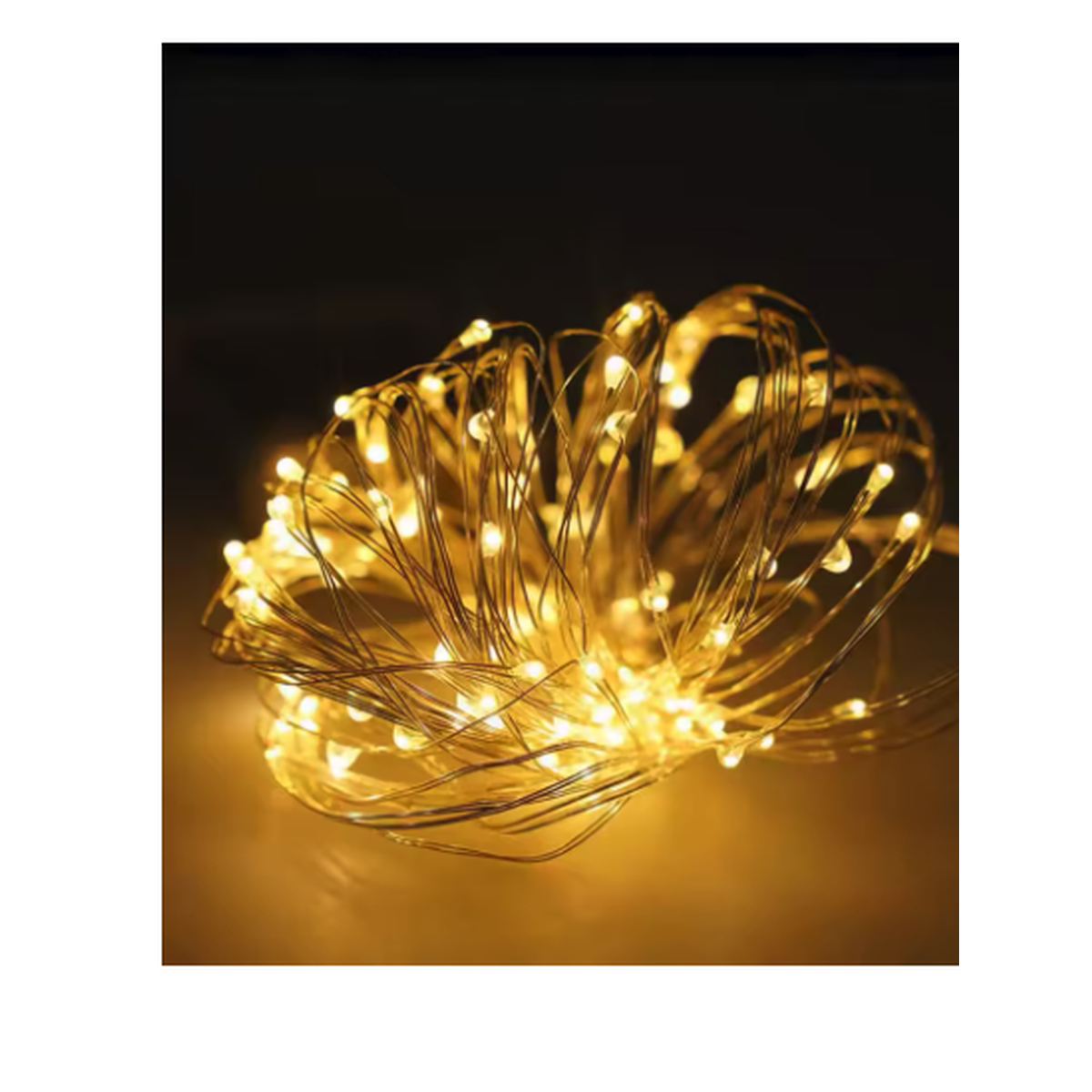 Cozy Haven Copper Wire Fairy String Lights - 33 Foot 100 LED Battery Operated Warm White - Bedroom supplier reference warm White