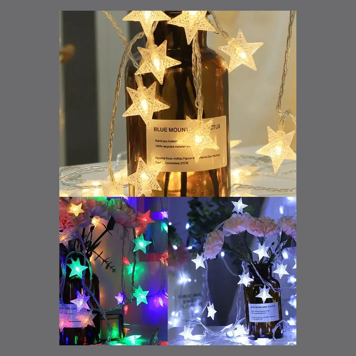 Cozy Haven Star USB Fairy String Lights - 200 LED Color Changing with Remote Control supplier reference Warm