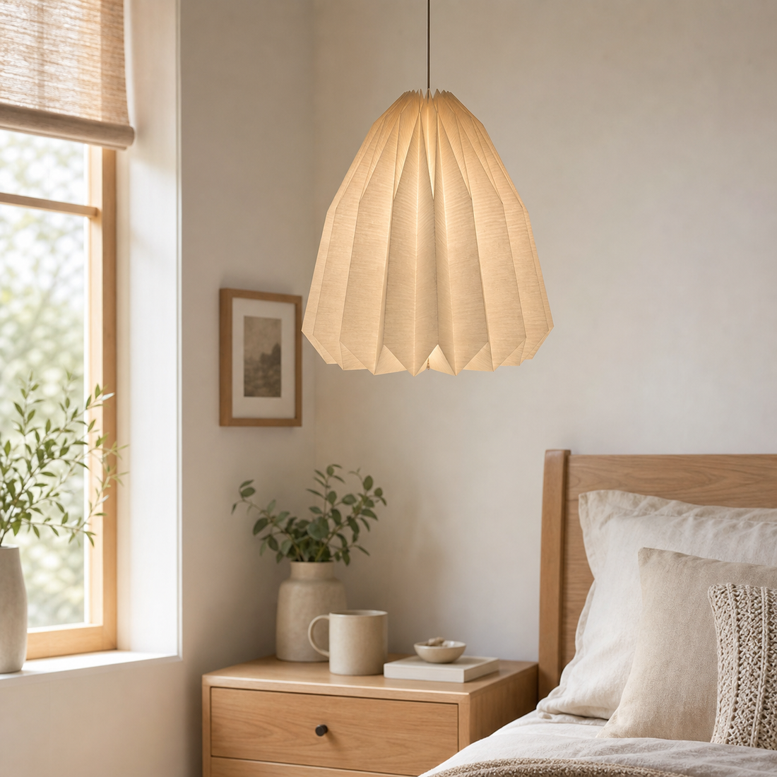 Wavy Paper Lantern Shade Collection