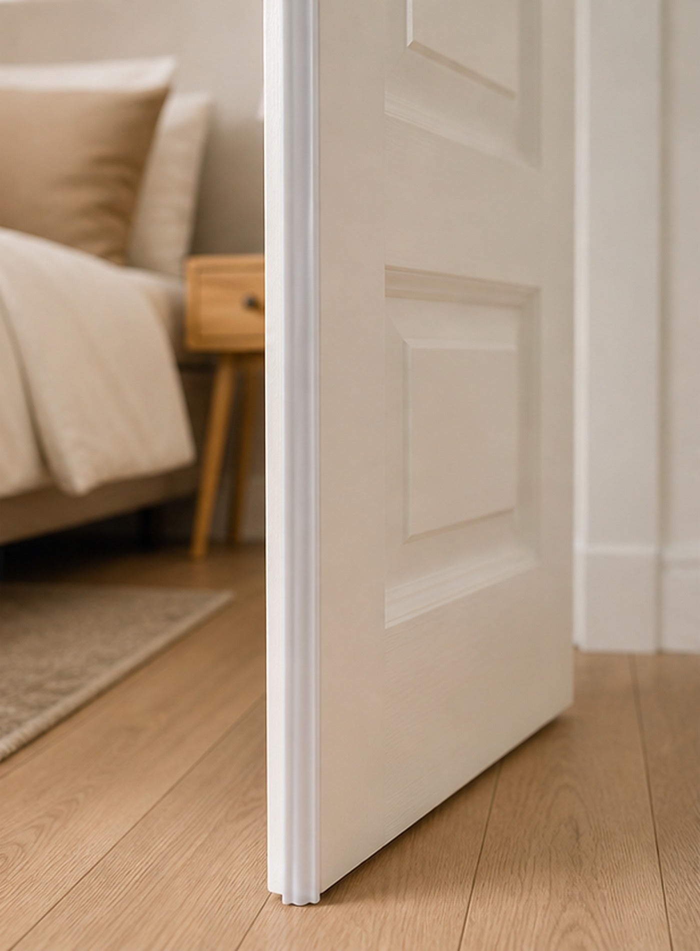 Cozy Haven White Adhesive Door Seal Strip lifestyle image 2