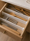 Cozy Haven White Adjustable Drawer Divider Set lifestyle image 1