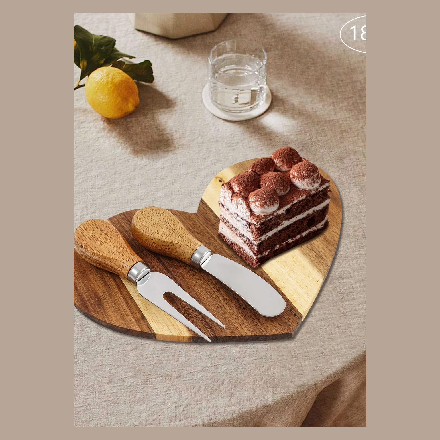 Cozy Haven Nested Serving Board Set supplier reference WOOD COLOR