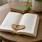 Cozy Haven Wood Book Page Holder organized storage view 3