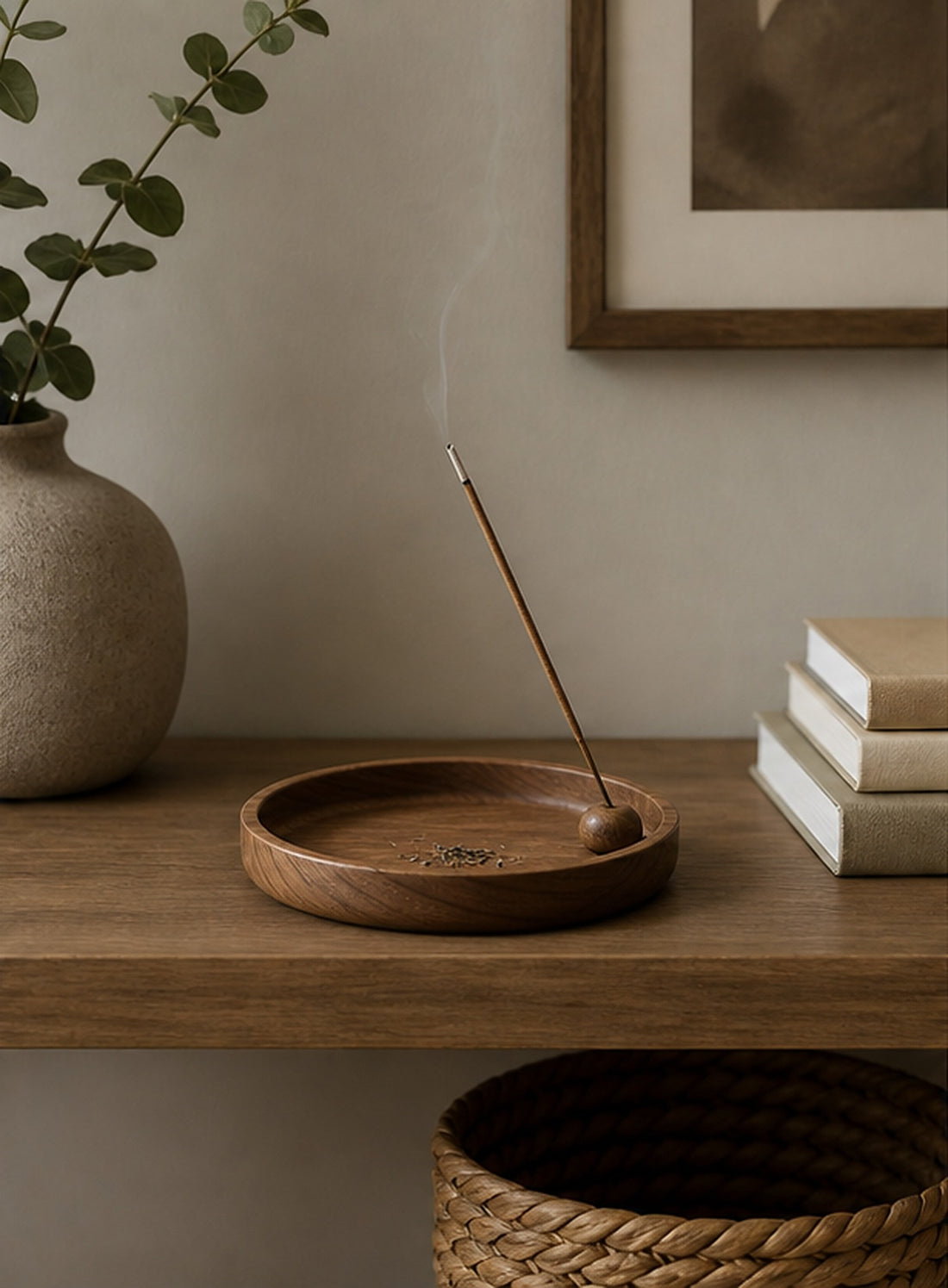 Wood Incense Ash Catcher