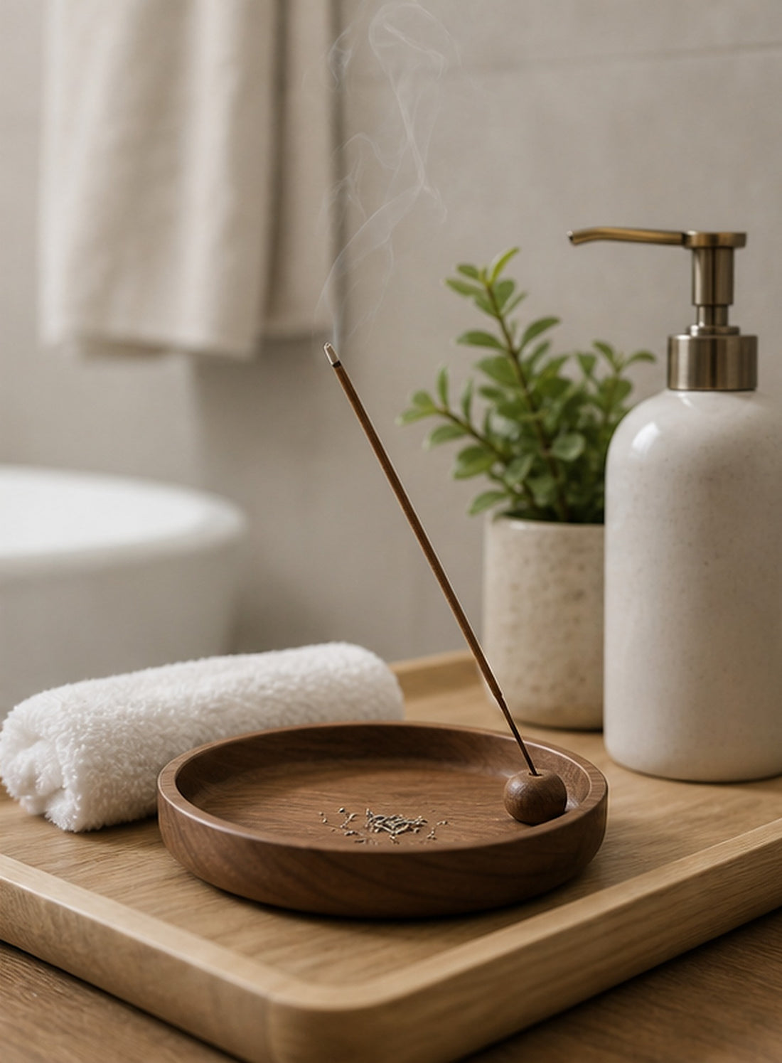 Wood Incense Ash Catcher